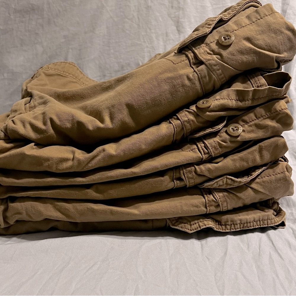 Lee dungarees shorts